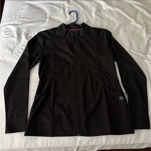 Black Women's Scrub Jacket